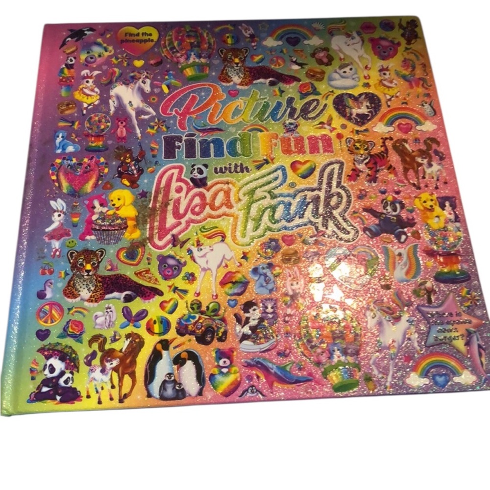 Lisa Frank fantasy world VTG Y2k rare find fun book